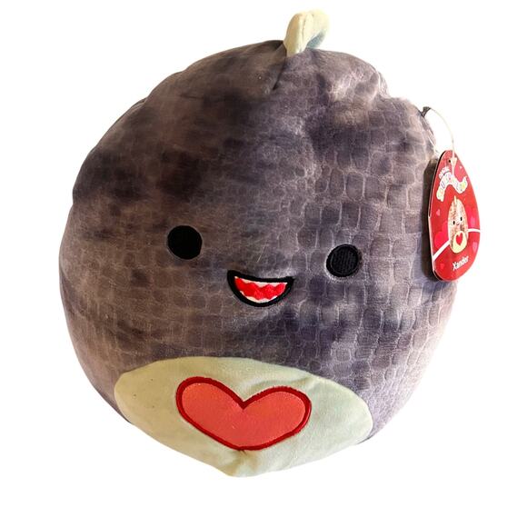 NWT Squishmallows Xander T-Rex
Gray Plush 14" KellyToy Valentine's
Day - Picture 1 of 3